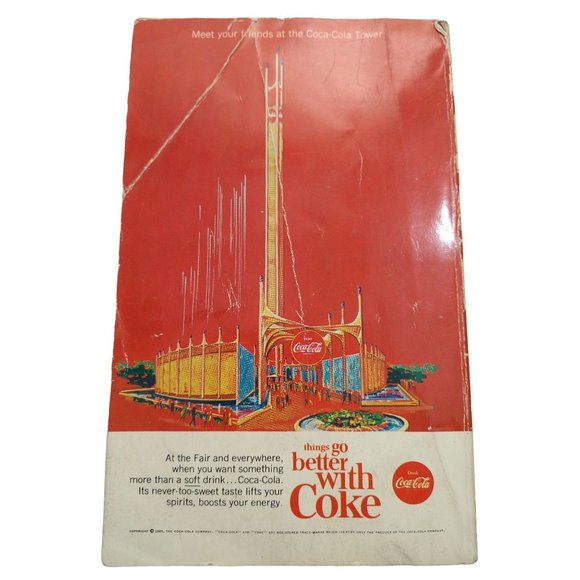 Vintage Official Guide New York Worlds Fair 1965 Time Life Books - Picture 2 of 3